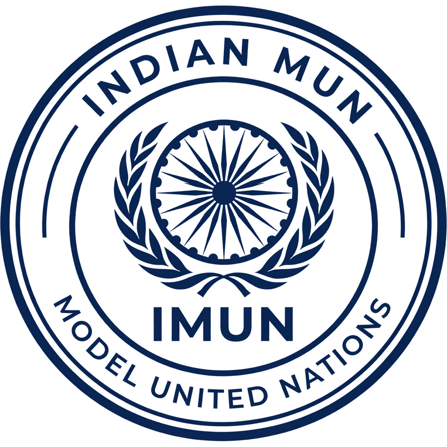 IMUN — Indian MUN seal